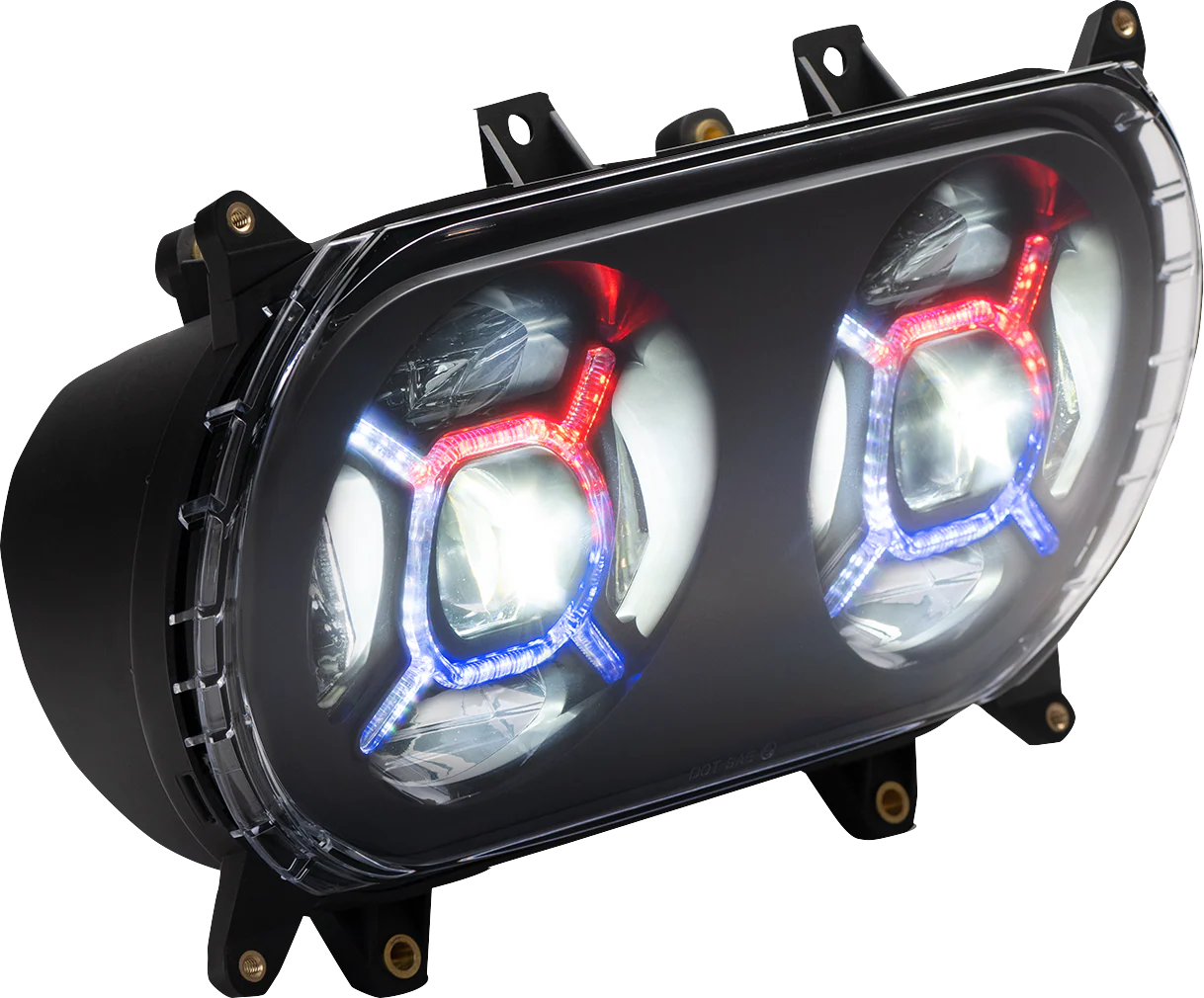 CUSTOM DYNAMICS ProGlow Double-X Led Headlights For RoadGlide 2015-2024 - Image 4