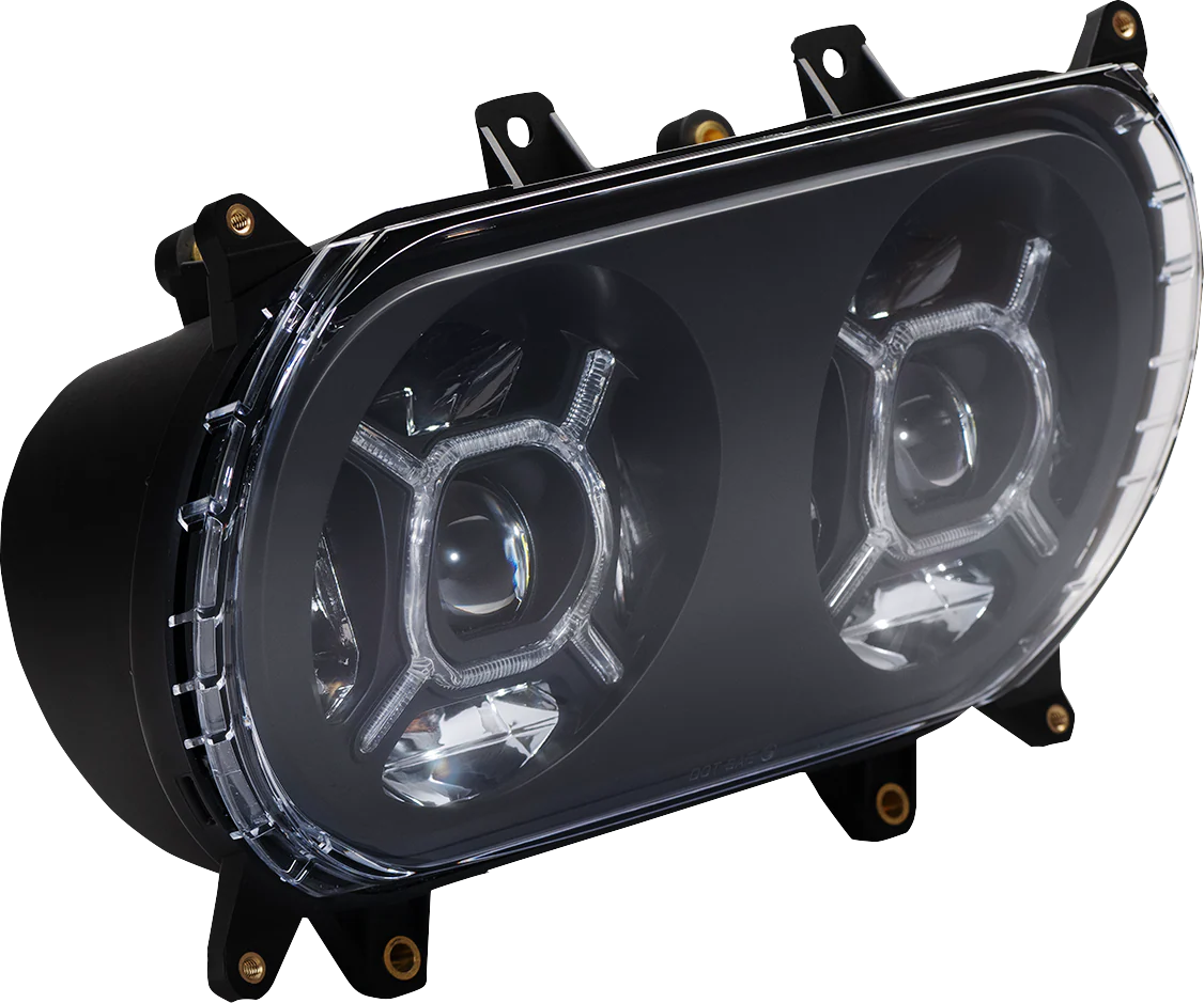 CUSTOM DYNAMICS ProGlow Double-X Led Headlights For RoadGlide 2015-2024 - Image 6