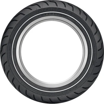 DUNLOP American Elite Tire - Rear - 180/65B16 - Narrow Whitewall - 81H - Image 3