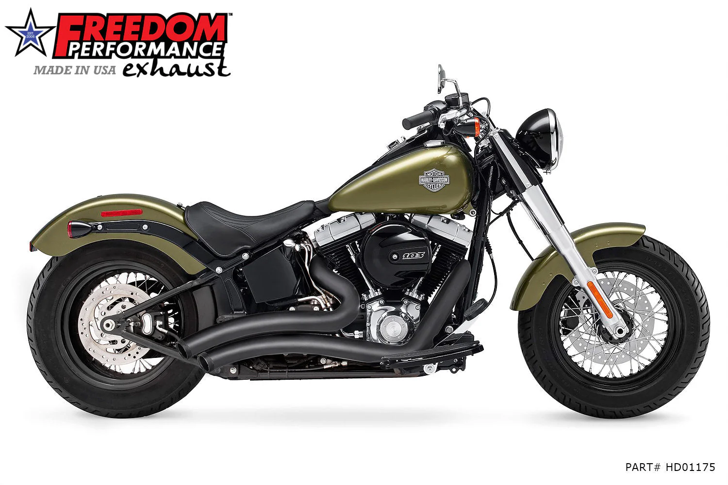 FREEDOM EXHAUST - SOFTAIL SHARP CURVE RADIUS (BUNDLE) 1986 to 2017 - Image 14