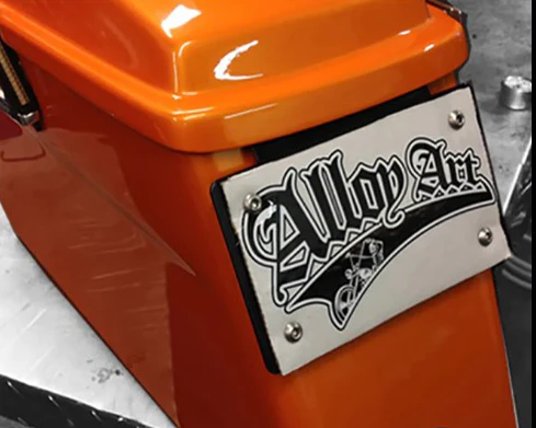 ALLOY ART The Down Low Removable License Plate Mount - Image 3