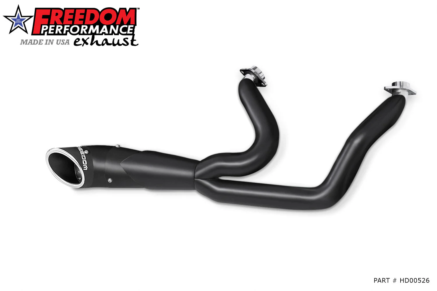 FREEDOM EXHAUST - SOFTAIL 2-INTO-1 TURNOUT/SIDEDUMP BUNDLE - Image 63